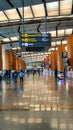 Departure Hall At Terminal 2 Of Changi Airport In Singapore. Royalty Free Stock Photo